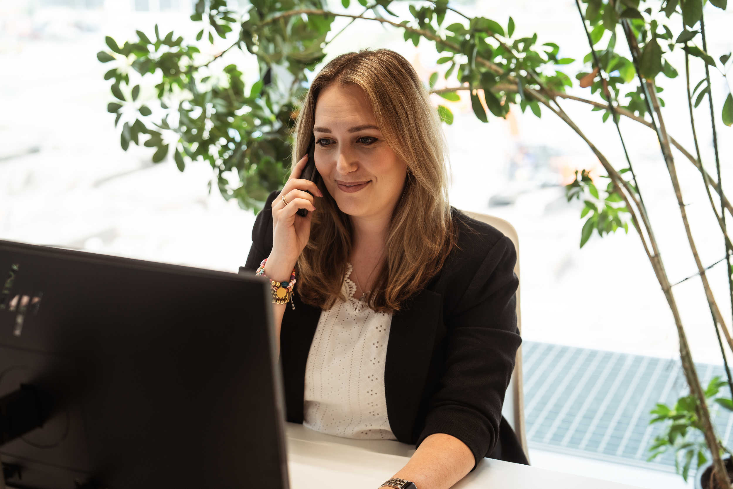 Lisa - Aan de telefoon